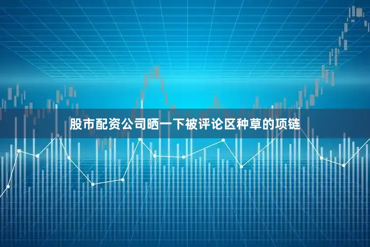 股市配资公司晒一下被评论区种草的项链